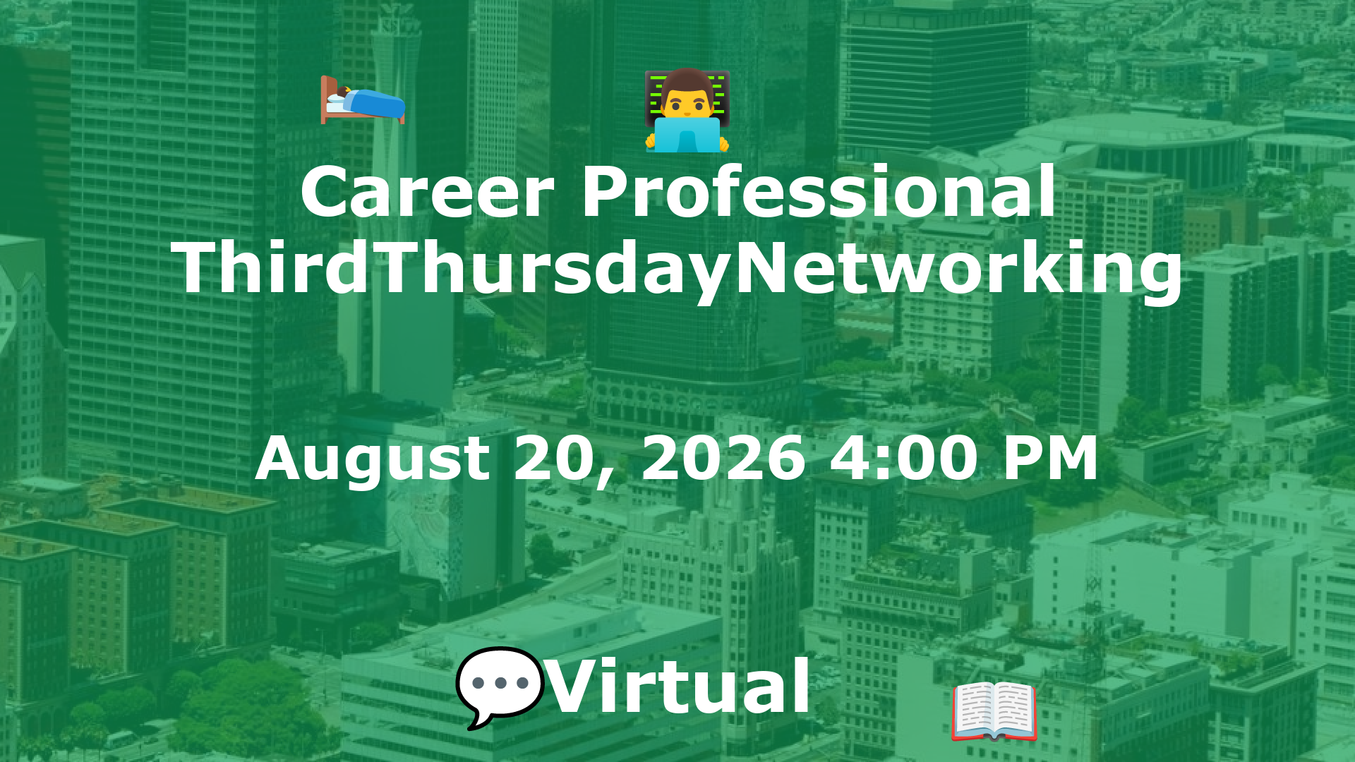 Career Professional ThirdThursdayNetworking  event image